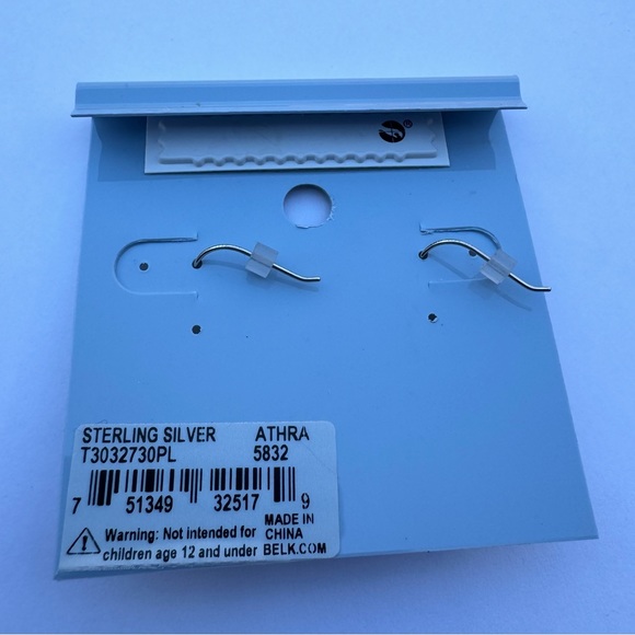 NEW! Women’s Cultured Pearl Sterling Silver by Belk Silverworks NWT - Picture 5 of 5